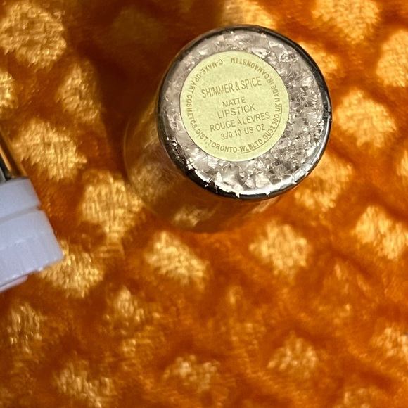 MAC FROST  LIPSTICK  ~ SHIMMER & SPICE ~  BNIB ~ RARE ~ DISCONTINUED READ - Picture 4 of 4